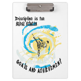 Carpeta De Pinza La disciplina es el puente entre los objetivos del