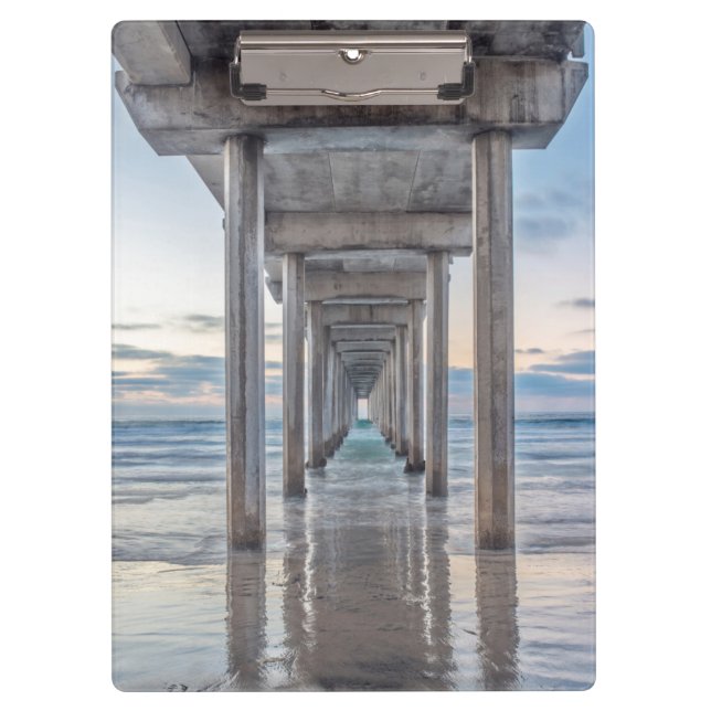 Carpeta De Pinza La Jolla, Scripps Pier (Anverso)