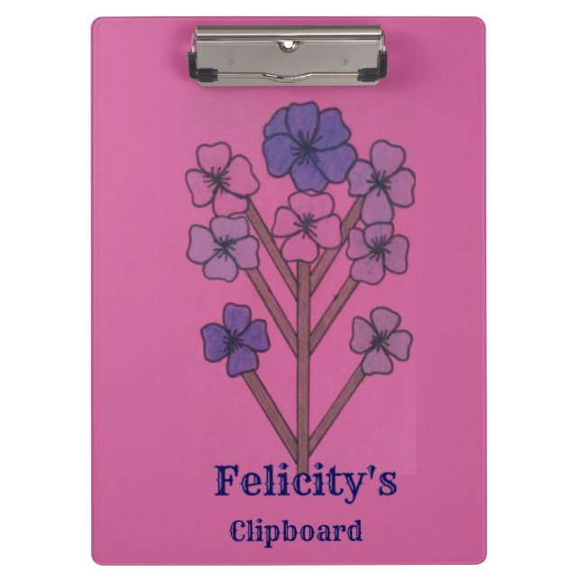 Carpeta De Pinza La libreta de Felicity  (Anverso)
