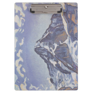 Carpeta De Pinza La montaña del monje con nubes (Ferdinand Hodler)