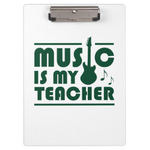 Carpeta De Pinza La música es mi profesor