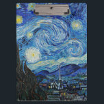 Carpeta De Pinza La noche estrellada de Van Gogh<br><div class="desc">Noche estrellada,  famosa pintura de Vincent van Gogh.</div>