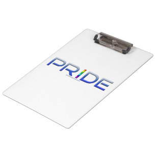 Carpeta De Pinza La palabra de orgullo de SlipperyJoe letras metáli