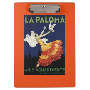 Carpeta De Pinza La Paloma - Anis Aguardiente promocional