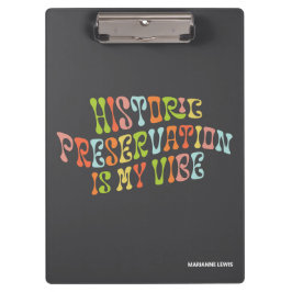 Carpeta De Pinza La preservación histórica es mi opinión, conservac