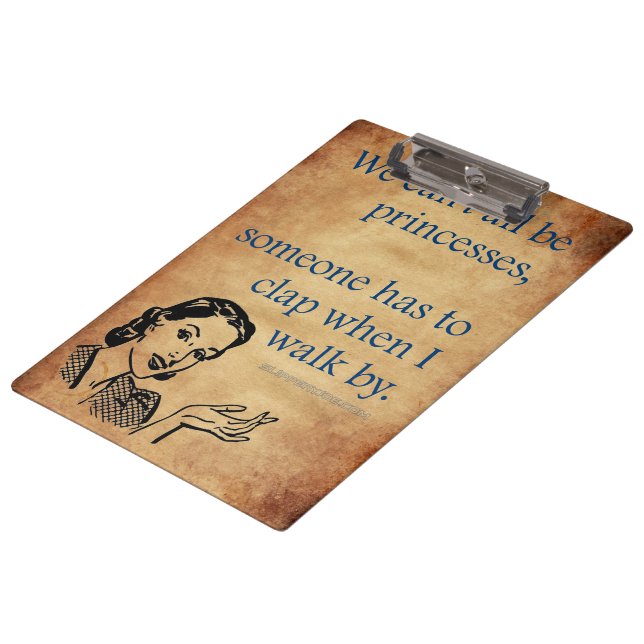 Carpeta De Pinza La princesa de SlipperyJoe aplaude caminar diverti (Angular)