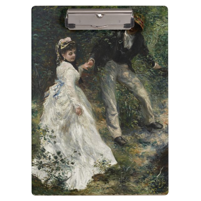 Carpeta De Pinza La Promenade Renoir Impresionante pintura (Anverso)