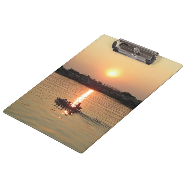 Carpeta De Pinza La puesta de sol del río Chao Phraya ... Ayutthaya (Angular)