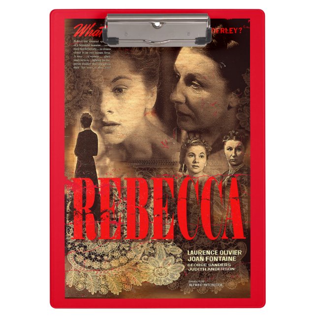 Carpeta De Pinza La Señora Danvers le da la bienvenida (Anverso)