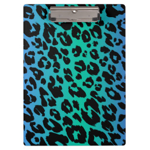 Carpeta De Pinza La Serie del Leopardo Multicolor Diseño 6