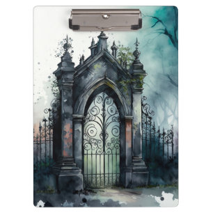 Carpeta De Pinza La serie Puerta del Cementerio Gótico Diseño 11