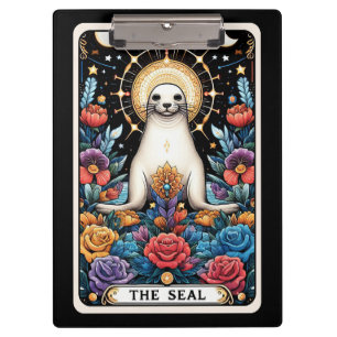 Carpeta De Pinza La Tarjeta de Tarot del Animal Espíritu de la Foca