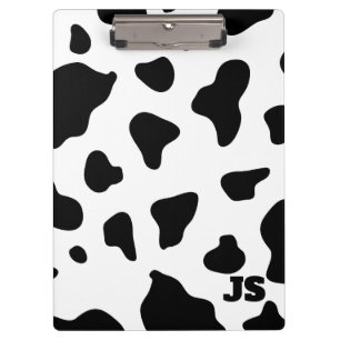 Carpeta De Pinza La vaca blanca negra oculta la personalidad