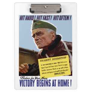 Carpeta De Pinza La victoria comienza en casa -- Bull Halsey