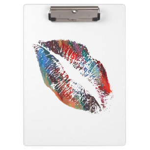 Carpeta De Pinza Labios estilizados #4