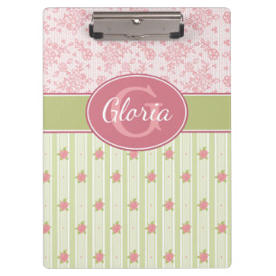 Carpeta De Pinza Lace personalizado y jardín inglés