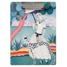 Carpeta De Pinza Lady with Dalmatian Dog - Helen Dryden