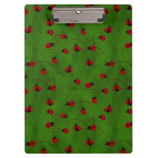 Carpeta De Pinza Ladybugs