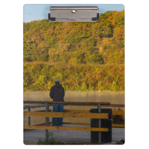 Carpeta De Pinza Lago de Pesca de Otoño Springfield