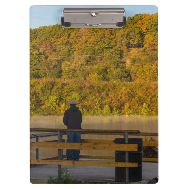 Carpeta De Pinza Lago de Pesca de Otoño Springfield (Anverso)
