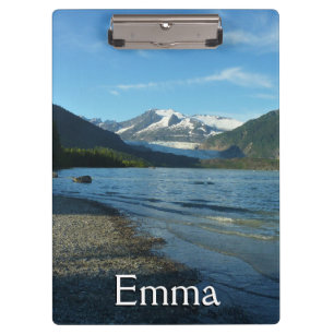 Carpeta De Pinza Lago Mendenhall en el paisaje Juneau Alaska