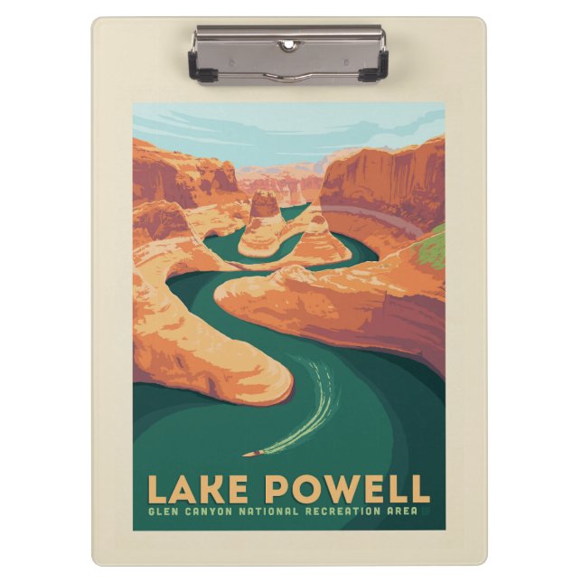 Carpeta De Pinza Lago Powell | Arizona y Utah (Anverso)