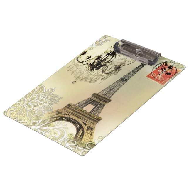 Carpeta De Pinza lámpara de araña de encaje floral beige parís torr (Angular)