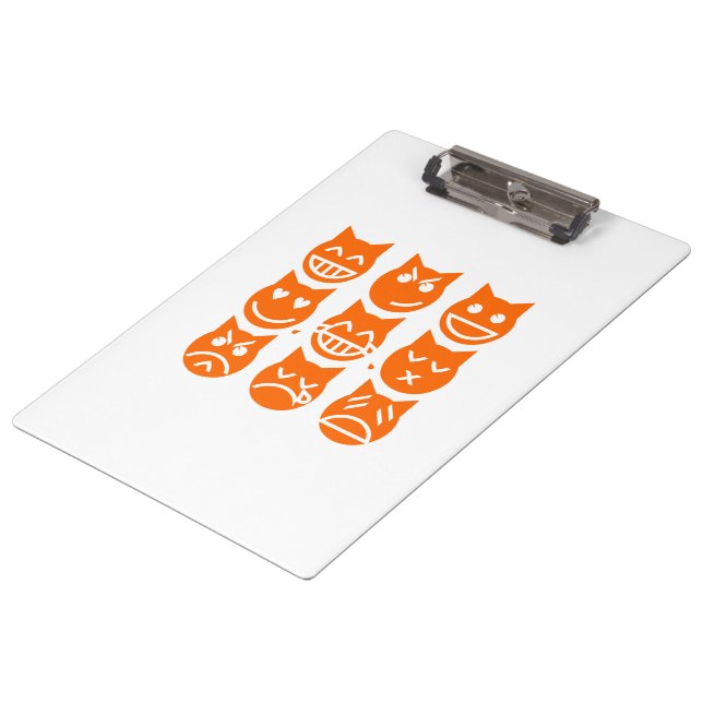 Carpeta De Pinza Las 9 vidas del gato de la Emoji (Angular)