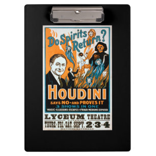 Carpeta De Pinza ¿Las bebidas espirituosas vuelven? Houdini dice N