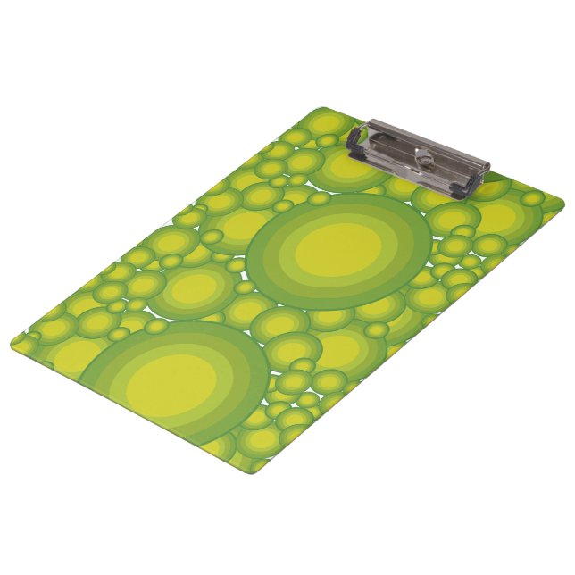 Carpeta De Pinza Las burbujas verdes (Angular)