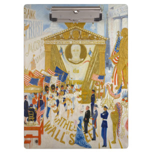 Carpeta De Pinza Las catedrales de Wall Street por Stettheimer