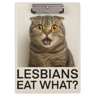 Carpeta De Pinza Las lesbianas comen qué divertido