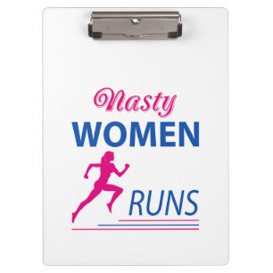 Carpeta De Pinza Las mujeres enfermas corren