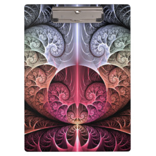 Carpeta De Pinza Latido, Arte Fractal de Fantasía Surreal Abstracta