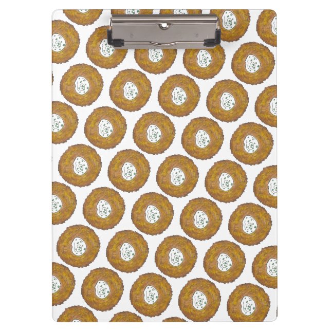 Carpeta De Pinza Latke Potato Pancakes Jewish Cuisine Foodie (Anverso)