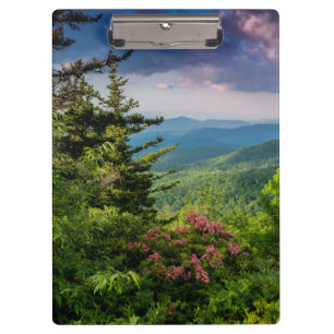 Carpeta De Pinza Laurel de Montaña al Amanecer