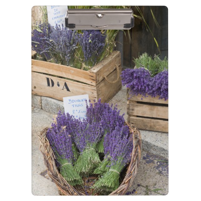 Carpeta De Pinza Lavendar en venta, Provenza, Francia (Anverso)