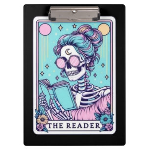 Carpeta De Pinza Lector de Cartas de Tarot Esqueleto – Esqueleto Gó