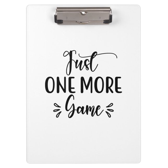 Carpeta De Pinza Leer arte sólo un juego más (Anverso)