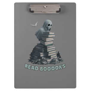 Carpeta De Pinza Leer libros, libros de lectura de Ghost