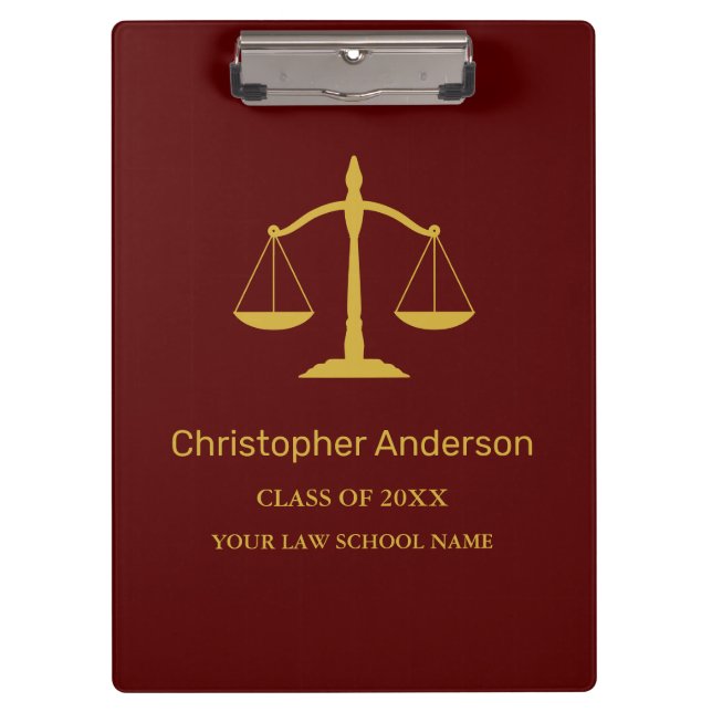 Carpeta De Pinza Legal Professional Graduation (Anverso)