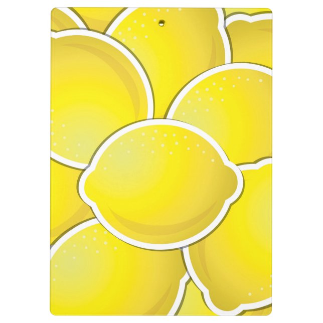 Carpeta De Pinza Lemon Funky (Reverso)