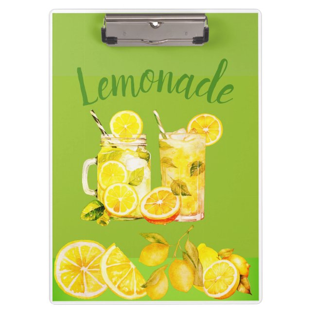 Carpeta De Pinza Lemonada fresca (Anverso)