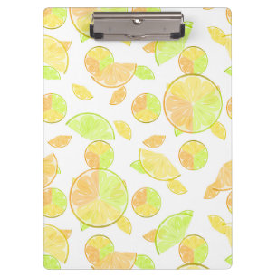 Carpeta De Pinza lemons lime naranja rodajas de fruta naturaleza cí
