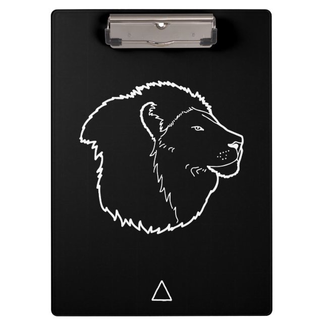 Carpeta De Pinza Leo Zodiac Sign -  (Anverso)