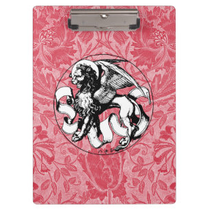 Carpeta De Pinza León alado del siglo XV en San Marcos