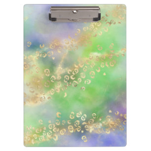 Carpeta De Pinza Leopard Paint Series Design 4