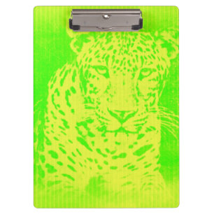 Carpeta De Pinza Leopardo