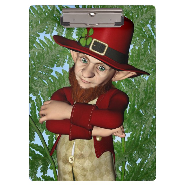 Carpeta De Pinza Leprechaun (Anverso)