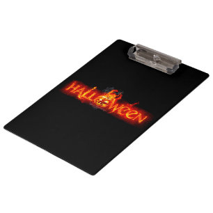 Carpeta De Pinza Letras ígneas masivas de SlipperyJoe's Halloween c